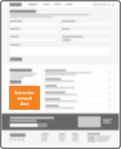 Advertise Page Bottom Ad