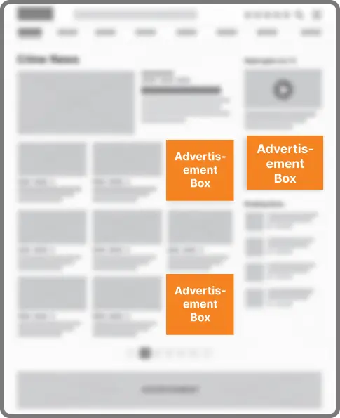 News Listing Page Ad