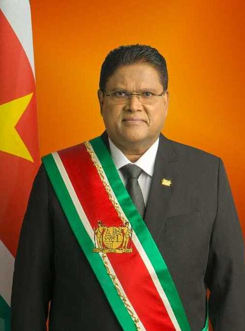 Former Suriname President Chandrikapersad Santokhi